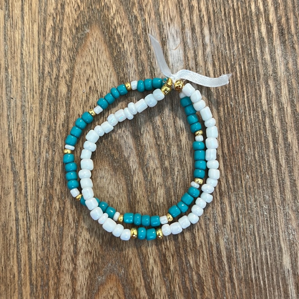 Beautiful handmade seed bead bracelets